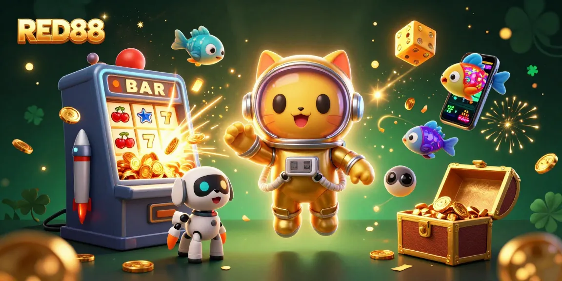 Experience thrilling wins at RED88 with vibrant casino games and captivating 3D graphics.