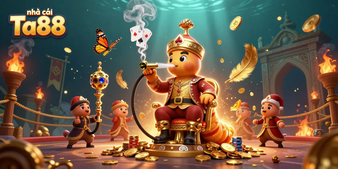 Spin and win with nhà cái Ta88 in a vibrant 3D casino scene showcasing unique gaming elements.