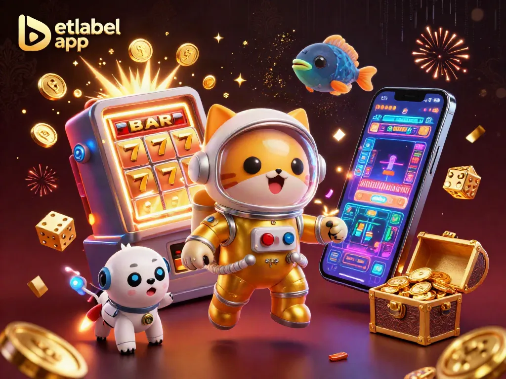 Experience the excitement of the betlabel app with a dazzling mobile casino adventure full of vibrant gaming elements.
