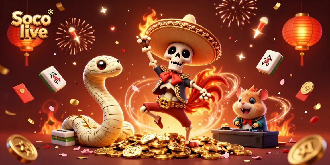 Soco live delivers exciting gambling experiences with vibrant characters and rich elements from the casino realm.