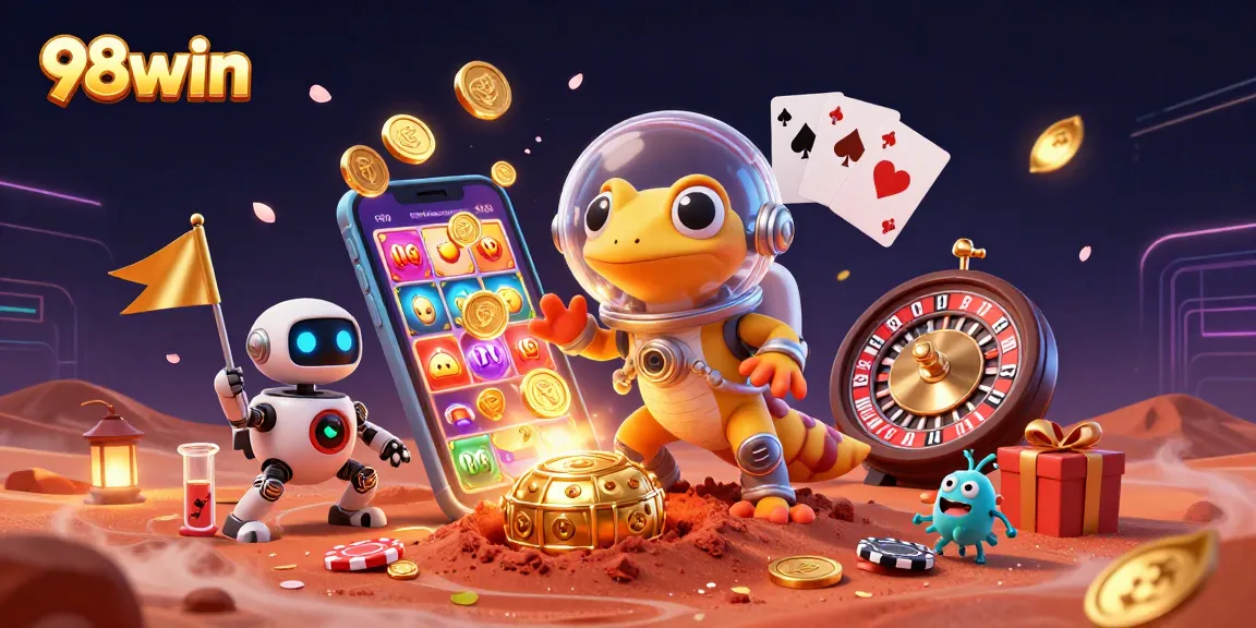 Engage in thrilling casino adventures with 98win's vibrant games and deep gameplay