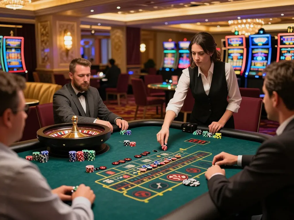 Players placing bets at the TR88 roulette table, capturing excitement and strategic gameplay.